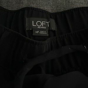 LOFT black Medium Petite work pants
